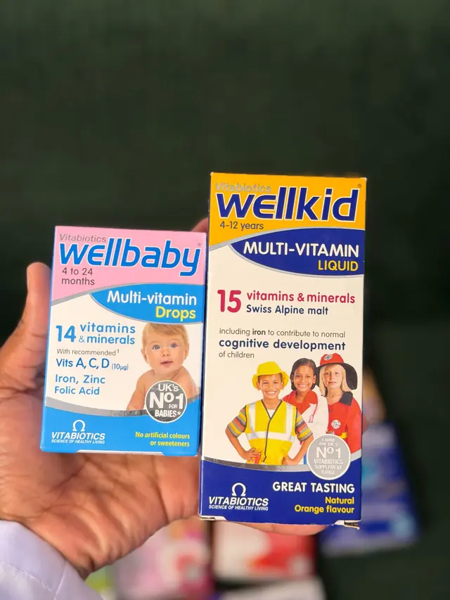 Wellbaby Drops & Wellkid Liquid